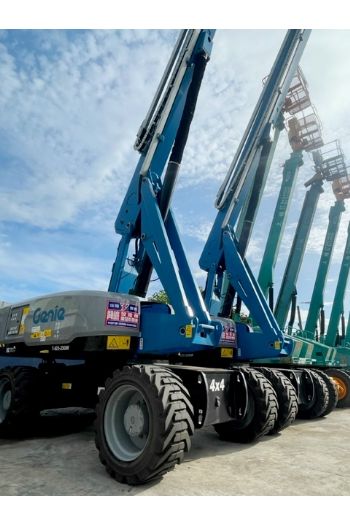 25m直臂輪胎高空作業車