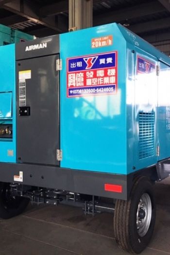 高壓柴油引擎空壓機