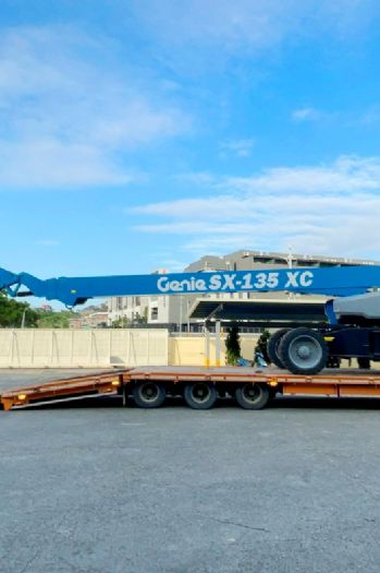 42m直臂輪胎高空作業車
