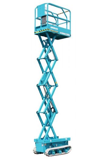 5m剪刀履帶平台高空作業車