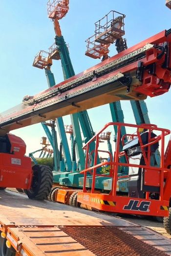 42m直臂輪胎高空作業車