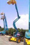 15m屈臂輪胎高空作業車