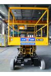 6M剪刀輪胎平台高空車