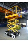 6M剪刀輪胎平台高空車
