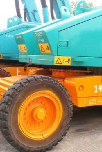 25m直臂輪胎高空作業車