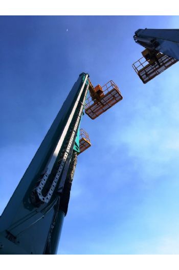 40m直臂輪胎高空作業車