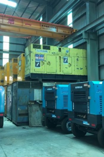 柴油引擎空壓機