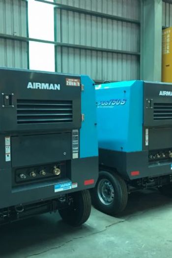 柴油引擎空壓機