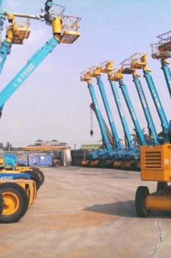 15m直臂輪胎高空作業車